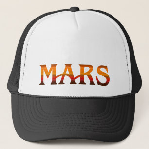 MARS RED TEXT Alone - Hat