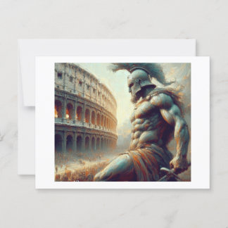 Mars Roman God of War,  Postcard
