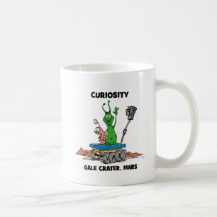 Mars Rover Curiosity Coffee Mug