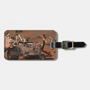 Mars Rover Luggage Tag