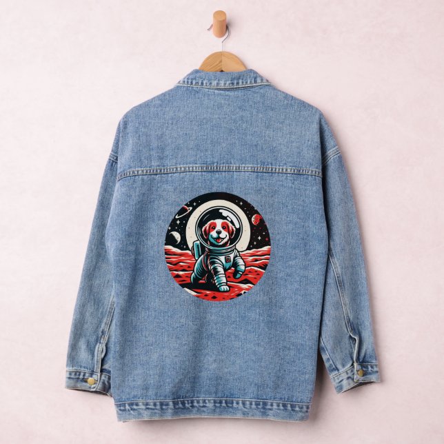 Mars Rover Pup Denim Jacket (Hangar)