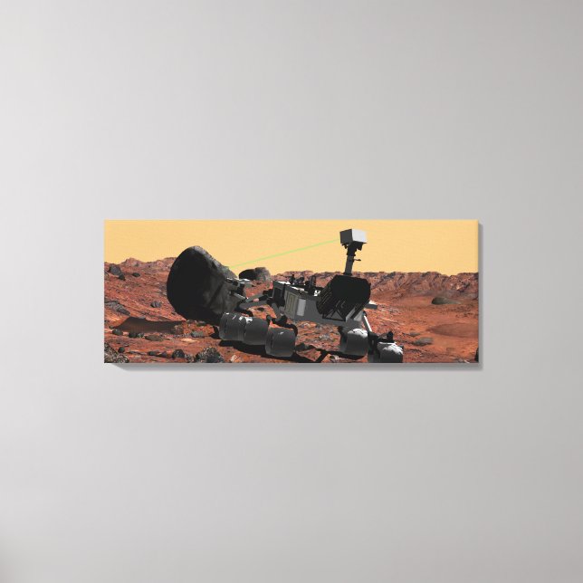Mars Science Laboratory 3 Canvas Print (Front)