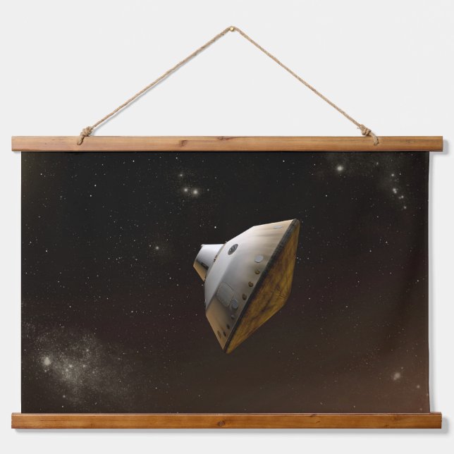 Mars Science Laboratory Aeroshell Capsule Hanging Tapestry (Front)