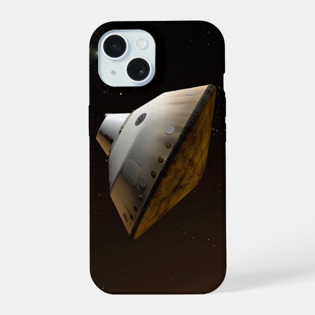 Mars Science Laboratory Aeroshell Capsule iPhone 15 Case (Back)