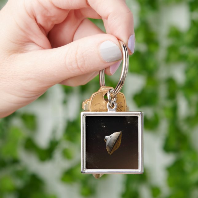 Mars Science Laboratory Aeroshell Capsule Keychain (Hand)