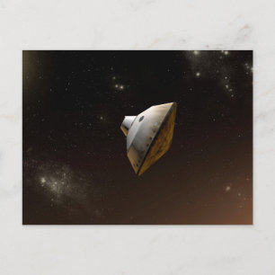 Mars Science Laboratory Aeroshell Capsule Postcard