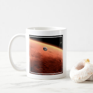 Mars Science Laboratory Approaching Mars. Coffee Mug
