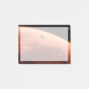 Mars Science Laboratory Approaching Mars. Post-it Notes