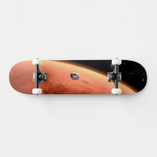 Mars Science Laboratory Approaching Mars. Skateboard