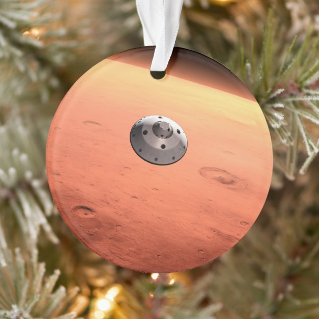 Mars Science Laboratory approchant Mars. (Arbre)