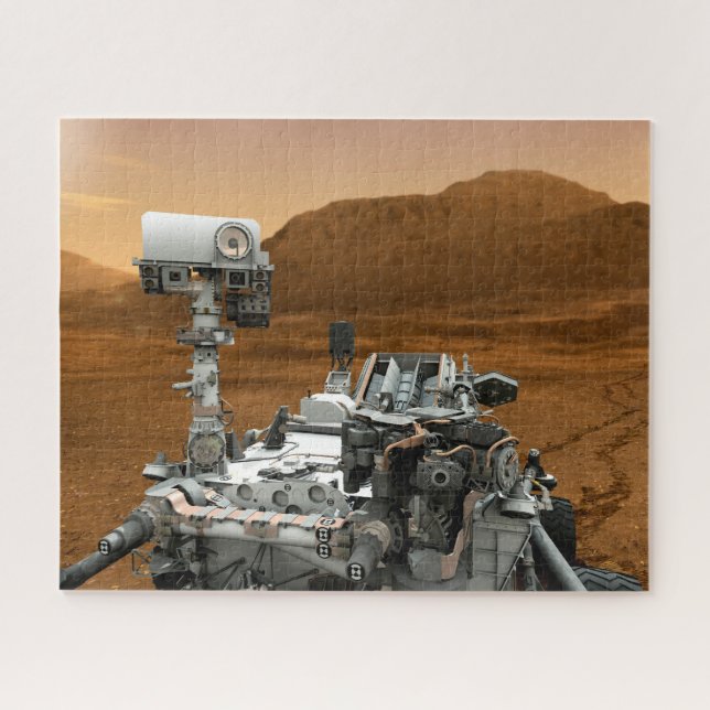 Mars Science Laboratory Curiosity Rover. 3 Jigsaw Puzzle (Horizontal)