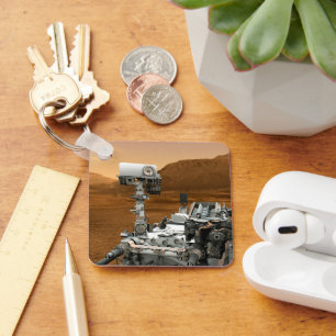 Mars Science Laboratory Curiosity Rover. 3 Keychain