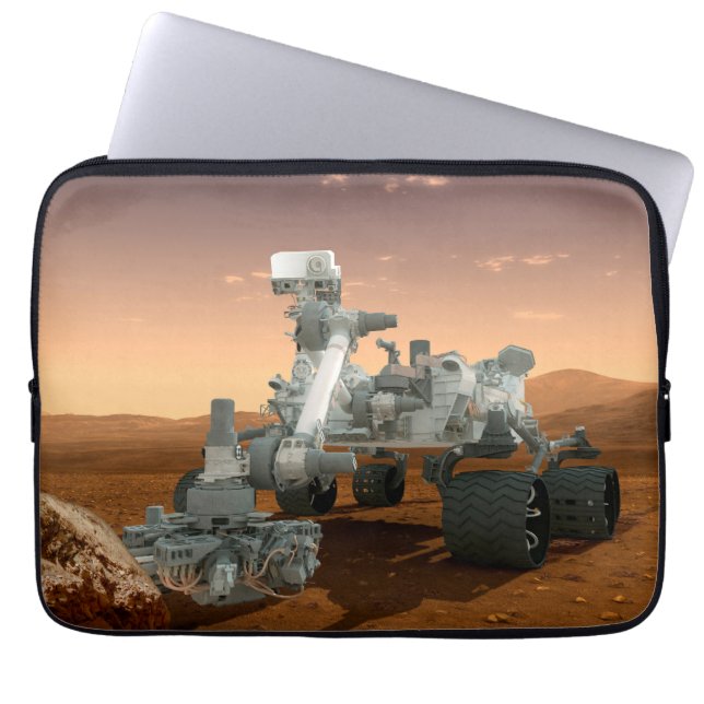 Mars Science Laboratory Curiosity Rover. 4 Laptop Sleeve (Front)