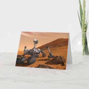 Mars Science Laboratory Curiosity Rover. Card