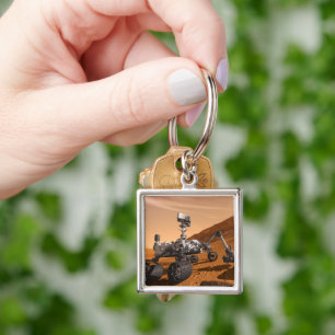 Mars Science Laboratory Curiosity Rover. Keychain