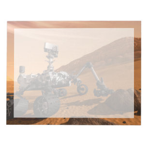 Mars Science Laboratory Curiosity Rover. Notepad