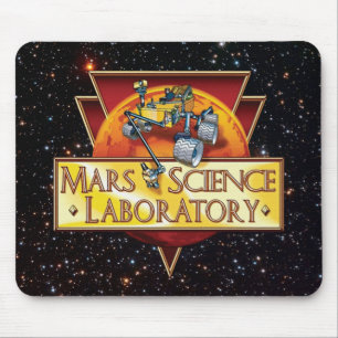 Mars Science Laboratory Mission Logo Mouse Pad