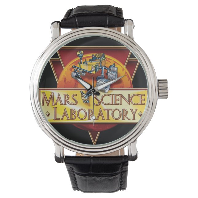 Mars Science Laboratory Mission Logo Watch (Front)