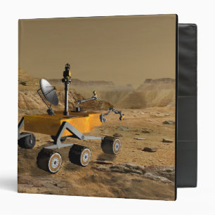 Mars Science Laboratory travels near a canyon Binder