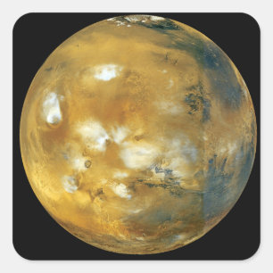 Mars Square Sticker