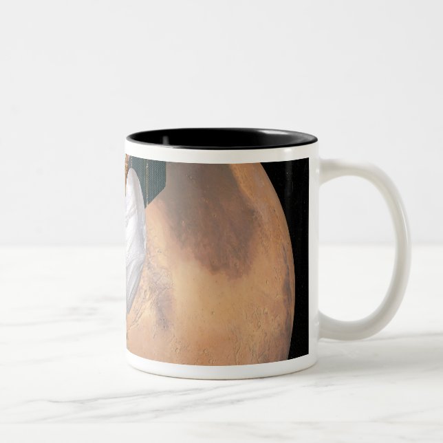 Mars Telecommunications Orbiter 2 Two-Tone Coffee Mug (Right)
