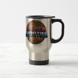 MARS THE NEW FRONTIER TRAVEL MUG