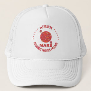 Mars The Red Planet Space Geek Solar System Fun Trucker Hat