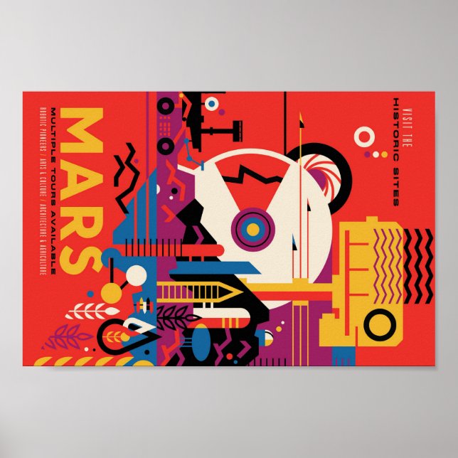Mars Travel Poster (Front)