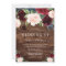 Marsala Burgundy Red & Blush Rustic Wedding