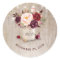 Marsala Flowers Mason Jar Rustic Wedding