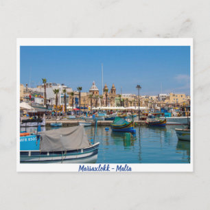Marsaxlokk postcard