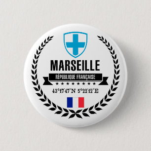 Marseille 2 Inch Round Button