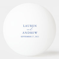 Marseille Bleu and White Wedding Personalized