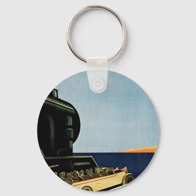 Marseille ~ Cote D'Azur Keychain (Front)