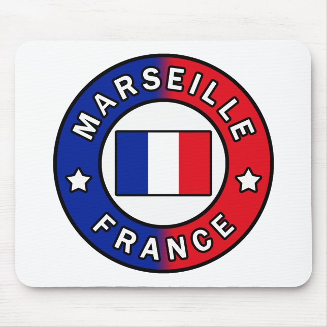 Marseille France Mouse Pad (Front)