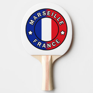 Marseille France Ping Pong Paddle