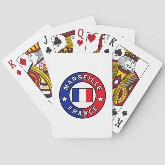 Marseille France Playing Cards (Back)