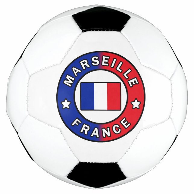 Marseille France Soccer Ball (Front)