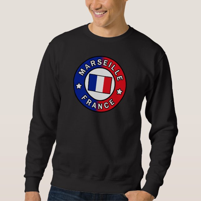 Marseille France Sweatshirt (Front)