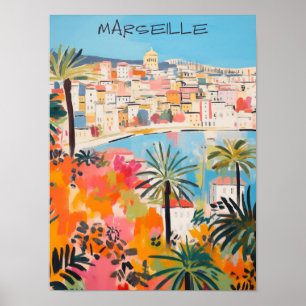 Marseille France Voyage Art Mural Cité Esthétique