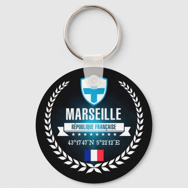 Marseille Keychain (Front)