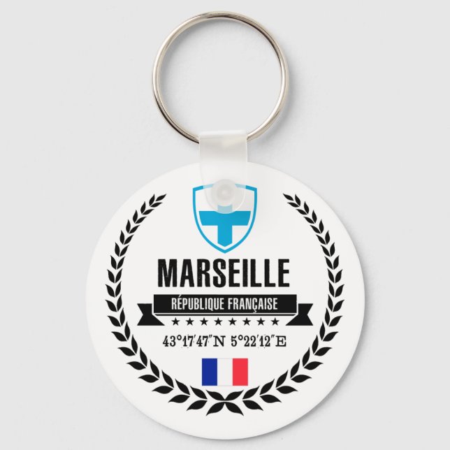 Marseille Keychain (Front)
