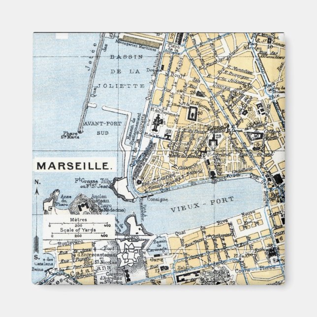 Marseille Magnet (Front)