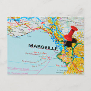 Marseille, Marseilles, France Postcard