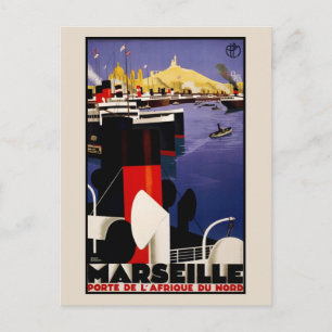 Marseille Porte Afrique Du Nord Postcard