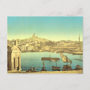 Marseilles Harbour I Postcard