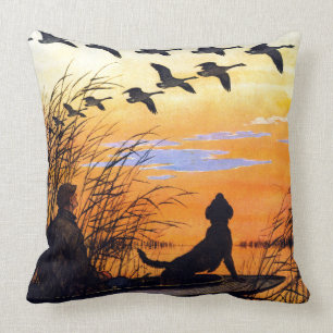 Marsh by Paul Bransom Throw Pillow