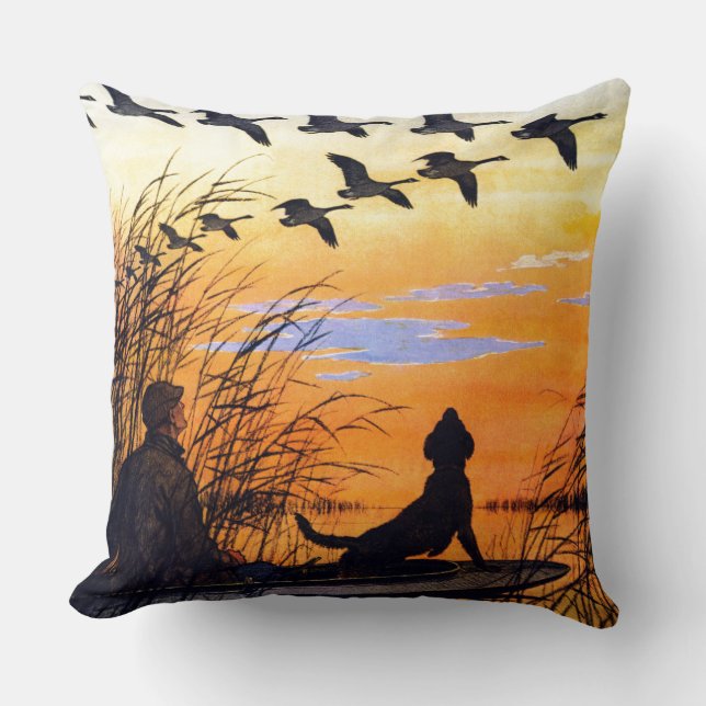 Marsh by Paul Bransom Throw Pillow (Front)