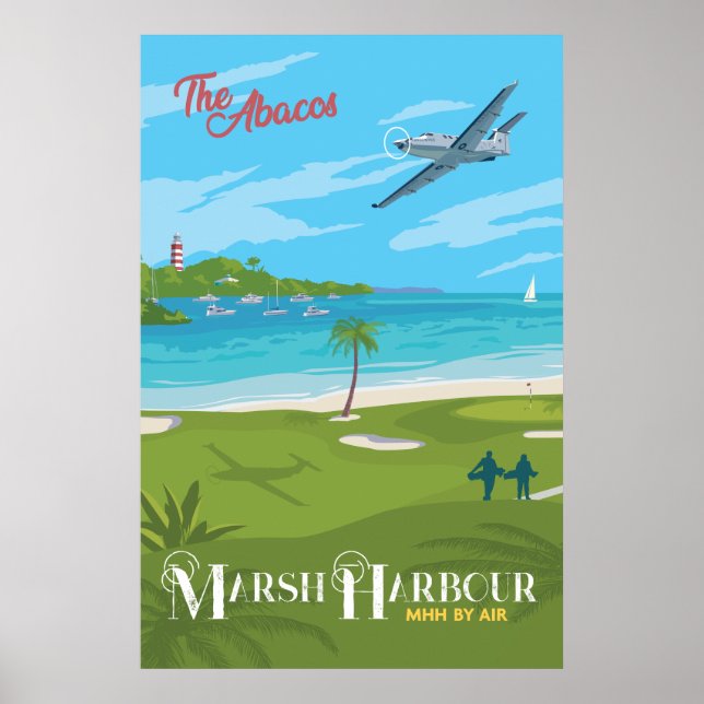 Marsh Harbour Poster (Devant)