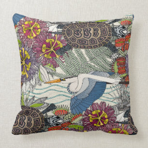 marsh NC pearl Throw Pillow